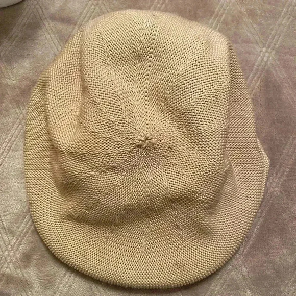 Newsboy Vintage Cabbie Hat Cap Made With Woven Natural Fiber in Size Small. - Picture 4 of 8
